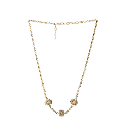 Louis Vuitton Swarovski Gamble Short Necklace Azur 3 of 6