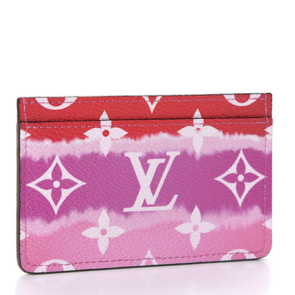 Louis Vuitton Monogram Escale Card Holder Rouge 3 of 7