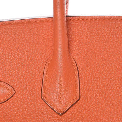 Hermes Togo Birkin 30 Feu 8 of 37