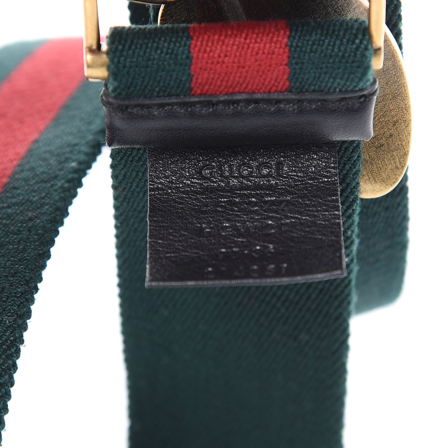 Gucci Web Queen Margaret Bee Belt 90 36 Red Green 6 of 6
