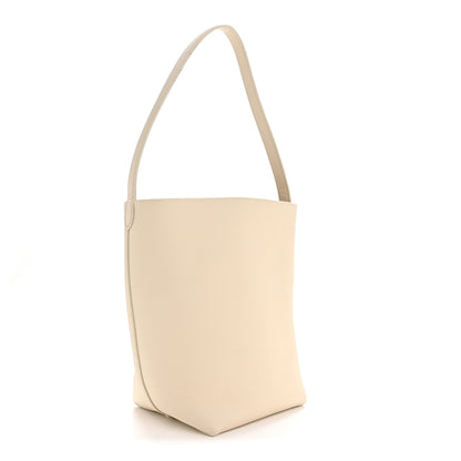 The Row Grained Calfskin Medium N/S Park Tote Ivory 3 of 10