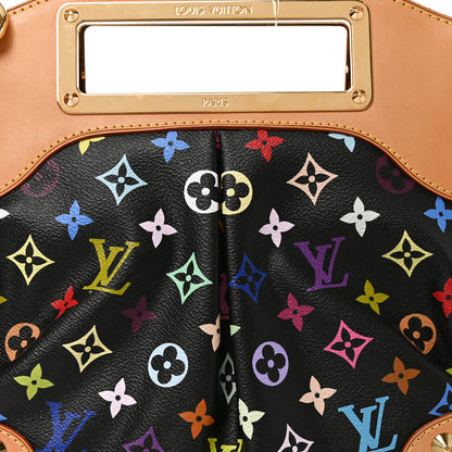 Louis Vuitton Monogram Multicolor Judy MM Black 7 of 9