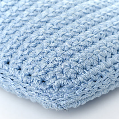 Fendi Fabric Crochet Baguette Phone Bag Azzurro Sky 11 of 12