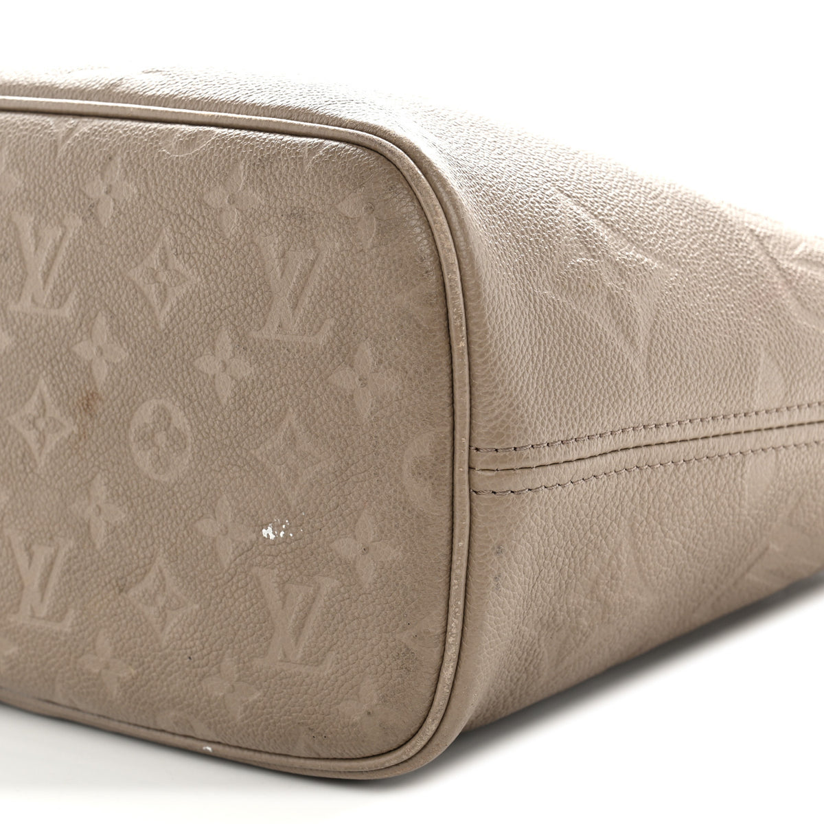 Louis Vuitton Empreinte Monogram Giant Neverfull MM Tourterelle 10 of 16