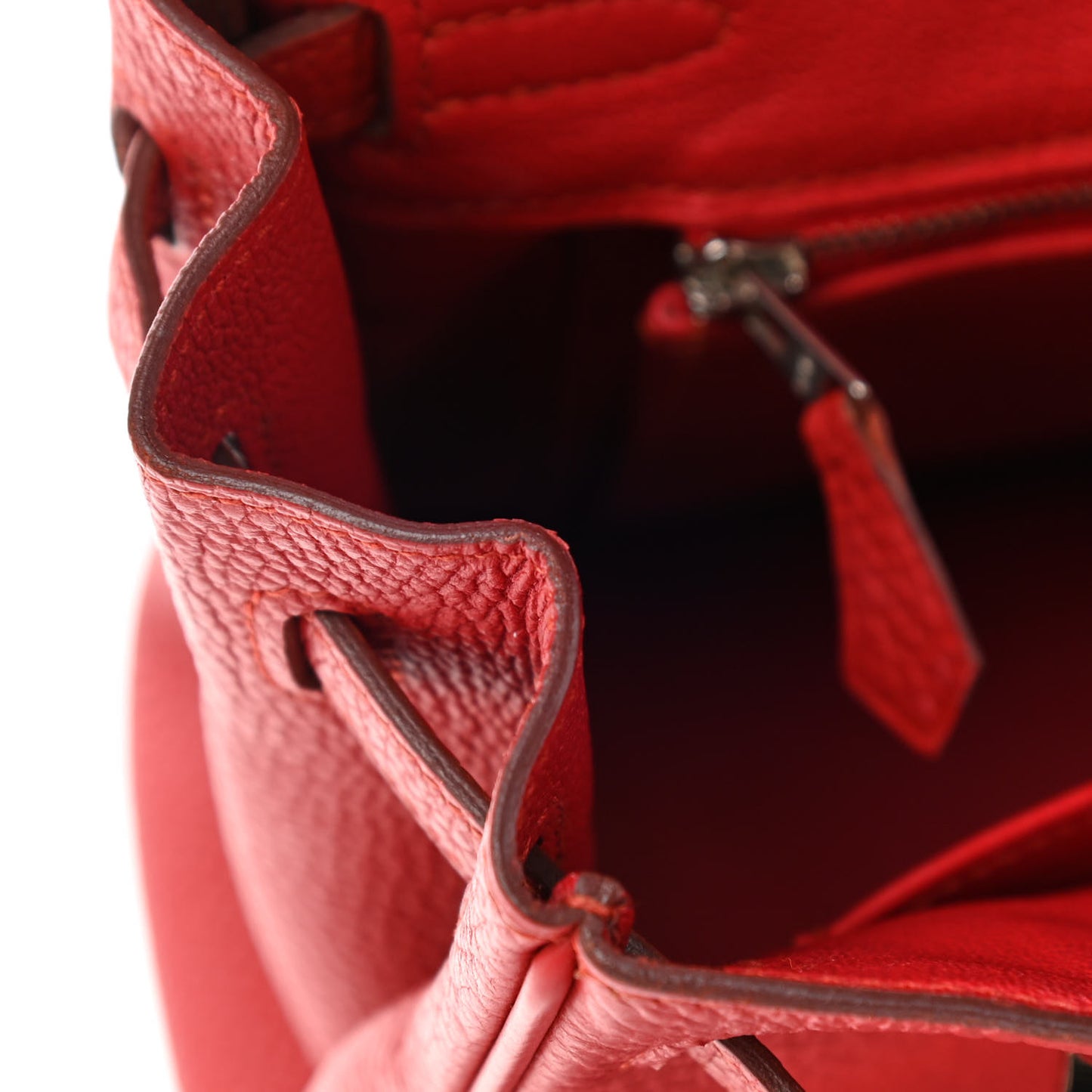 Togo Birkin 25 Rouge Garance