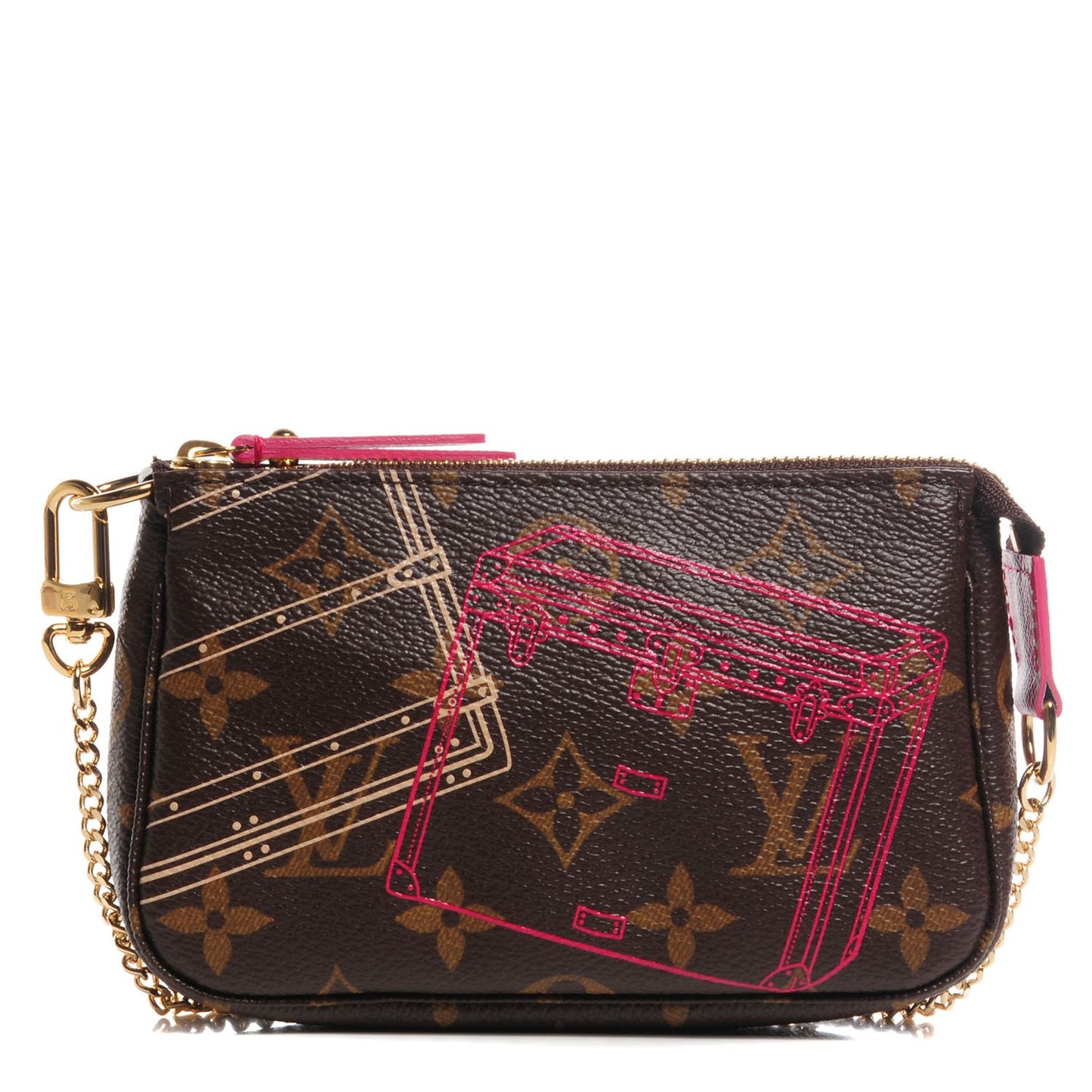 Monogram 2014 Christmas Animation Mini Pochette Accessories