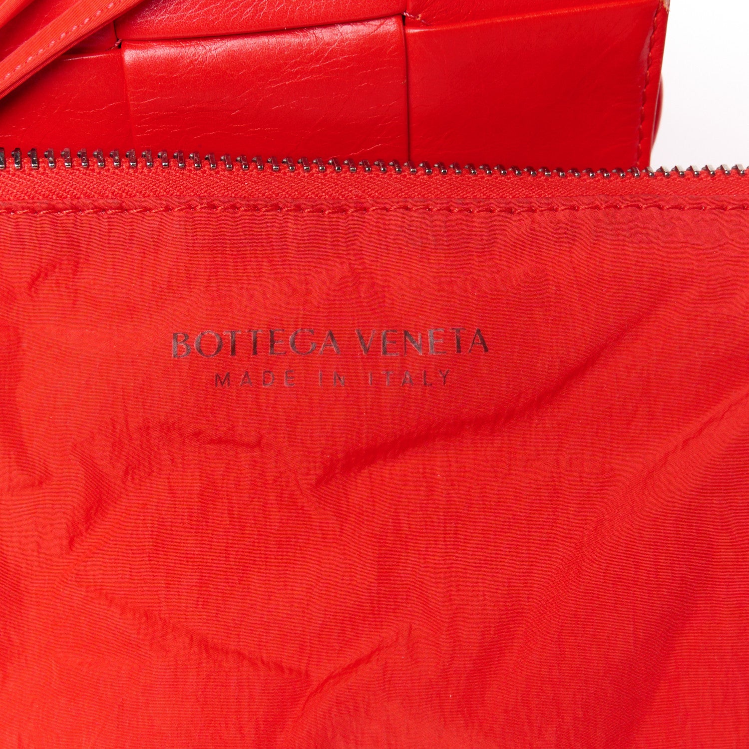 Bottega Veneta Paper Calfskin Intrecciato Stretch Cassette Bright