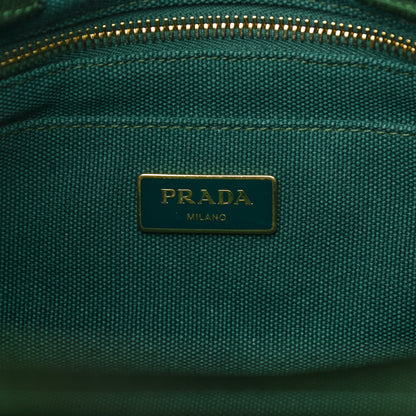 Prada Canapa Small Logo Tote Oleandro 6 of 15