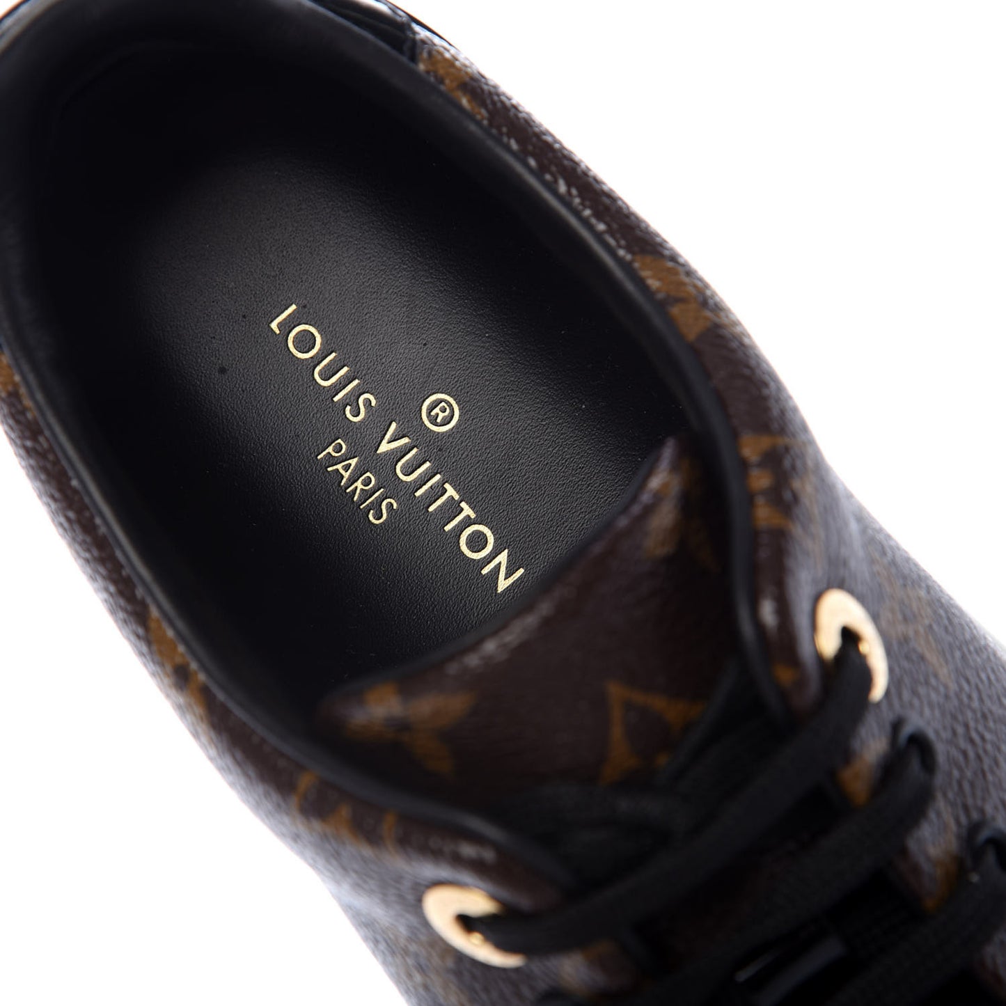 Patent Monogram Frontrow Sneakers 37.5