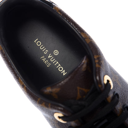 Louis Vuitton Patent Monogram Frontrow Sneakers 37.5 8 of 10