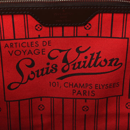 Louis Vuitton Damier Ebene Neverfull MM 5 of 9
