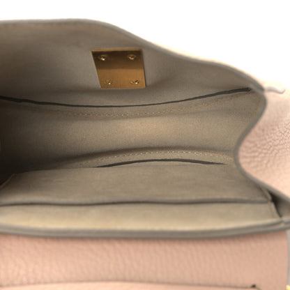 Chloe Grained Lambskin Mini Drew Shoulder Bag Cement Pink 5 of 8