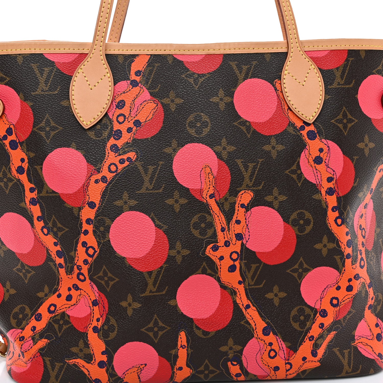 Louis Vuitton Monogram Ramages Neverfull MM 9 of 11