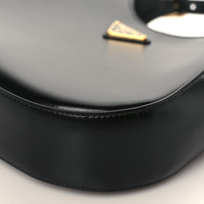 Prada Box Calfskin Shoulder Bag Black 7 of 7
