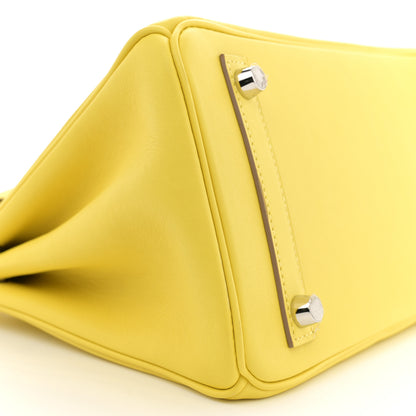 Hermes Swift Birkin 25 Lime 8 of 11