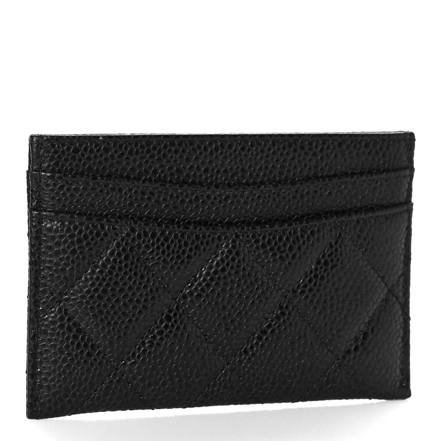 Chanel Caviar Quilted Card Holder Black 3 of 11