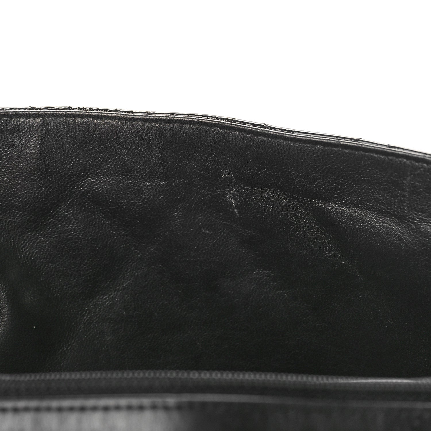 Chanel Distressed Patent Quilted Jumbo Single Flap Black 11 of 13