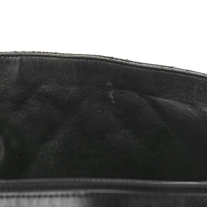 Chanel Distressed Patent Quilted Jumbo Single Flap Black 11 of 13