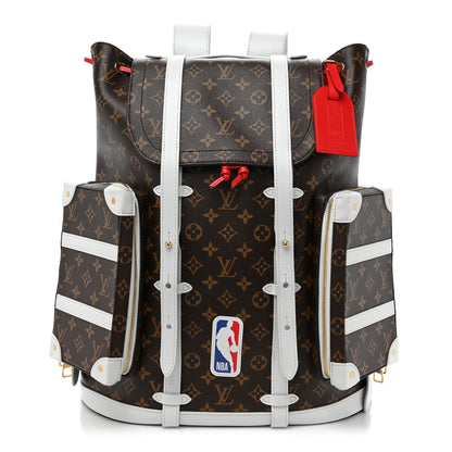 Louis Vuitton X NBA Monogram Christopher MM Backpack 1 of 10