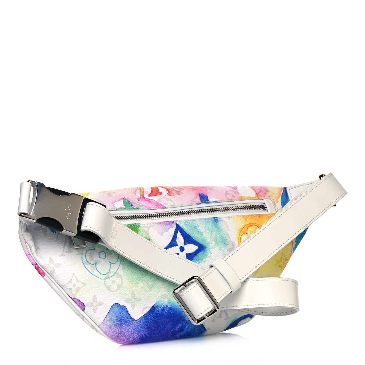 Monogram Watercolor Discovery Bumbag Multicolor