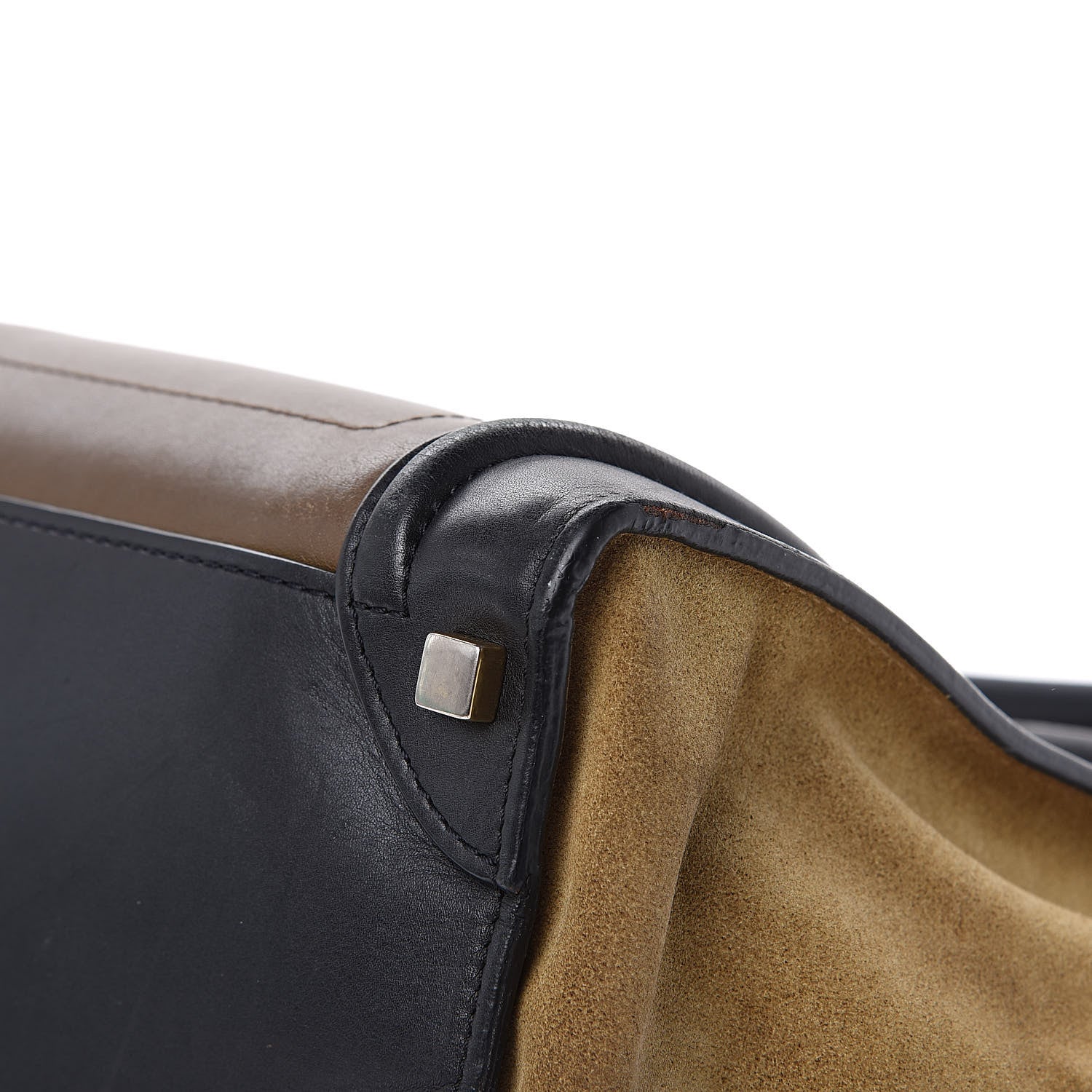 Celine Smooth Calfskin Suede Micro Tri-Color Luggage 12 of 25