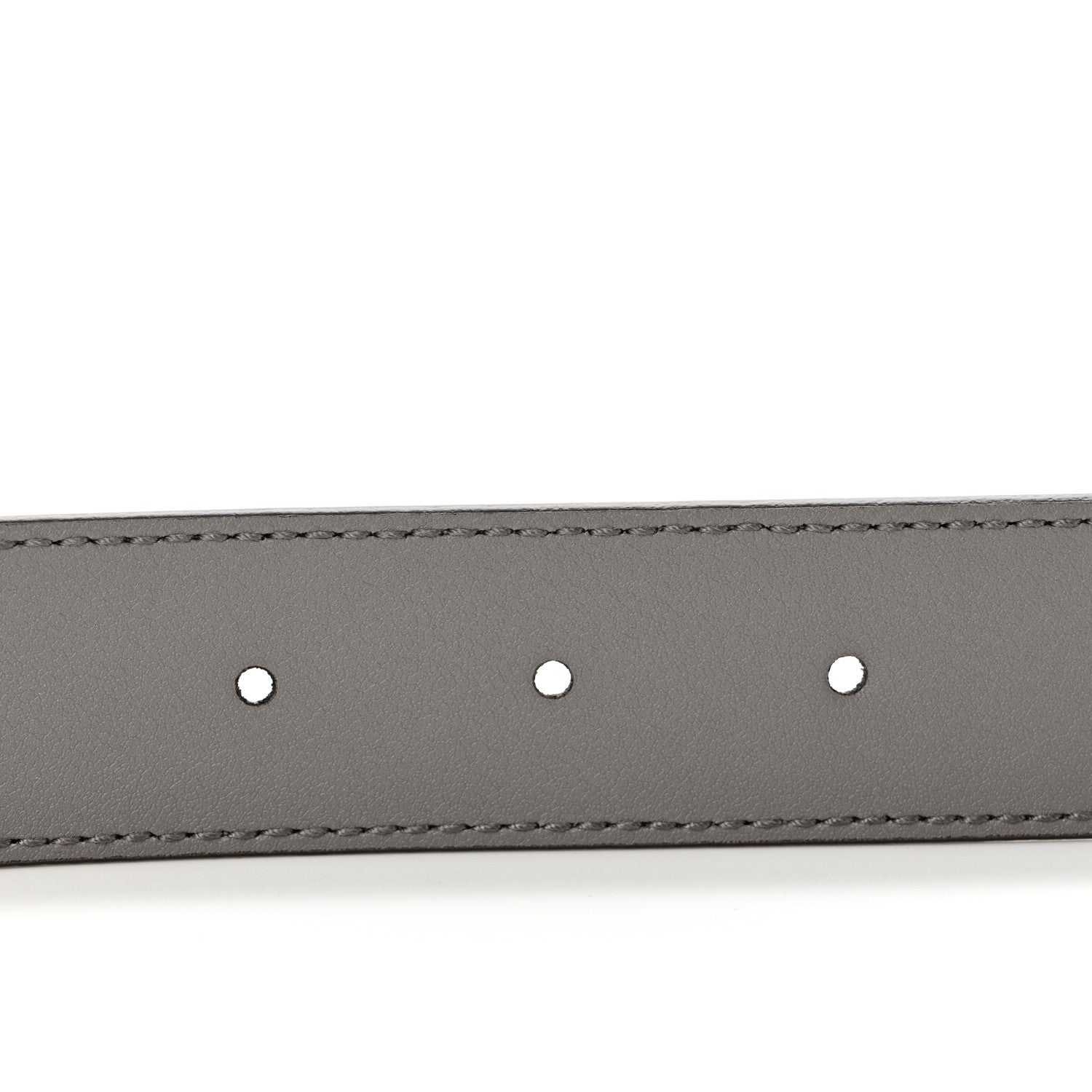 Gucci Calfskin Zumi 30mm Belt 85 34 Dusty Grey 5 of 5