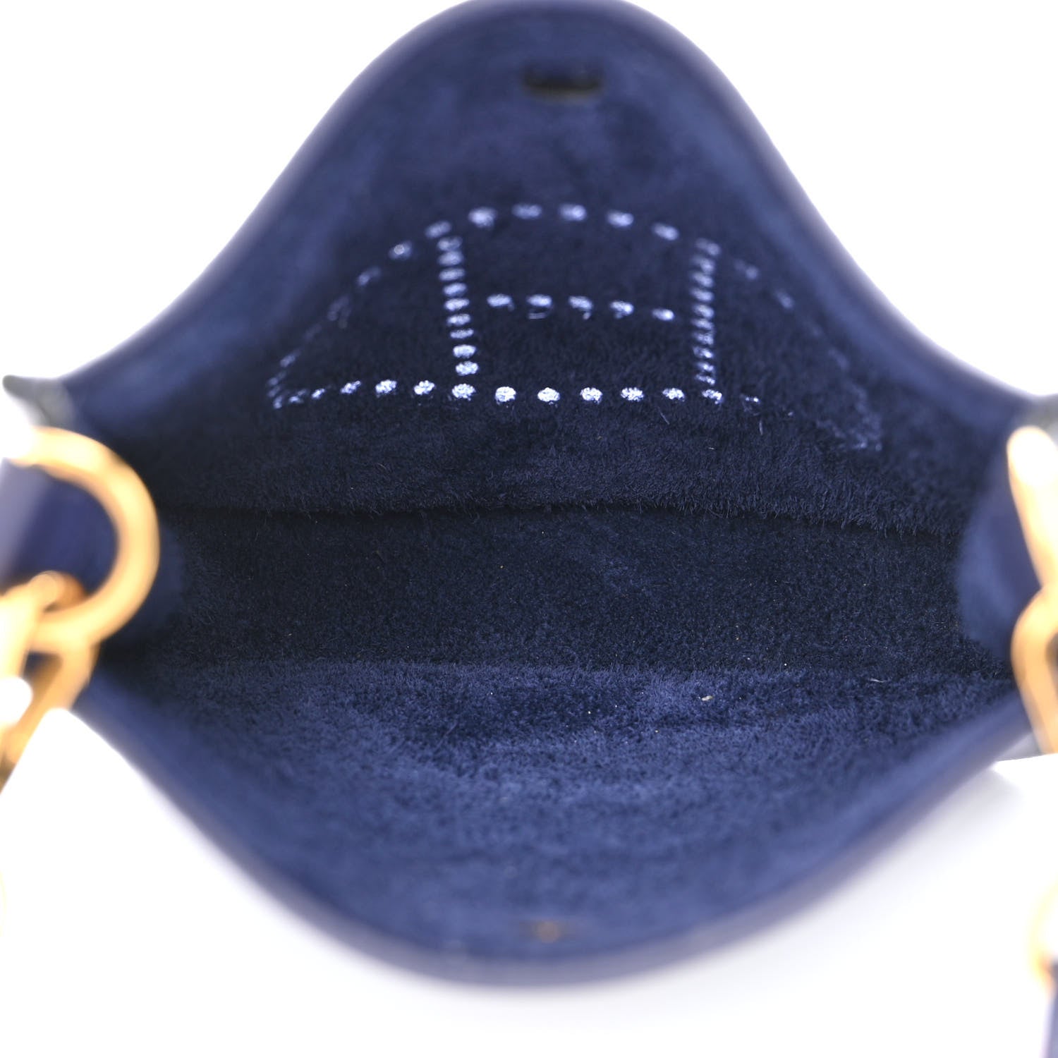 Hermes Taurillon Clemence Amazone Evelyne TPM Bleu Encre 5 of 11