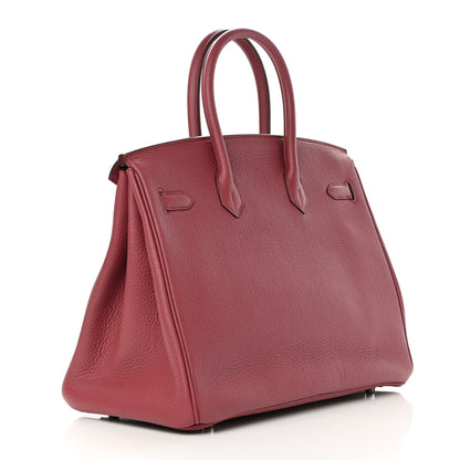 Hermes Togo Birkin 35 Bois de Rose 3 of 11