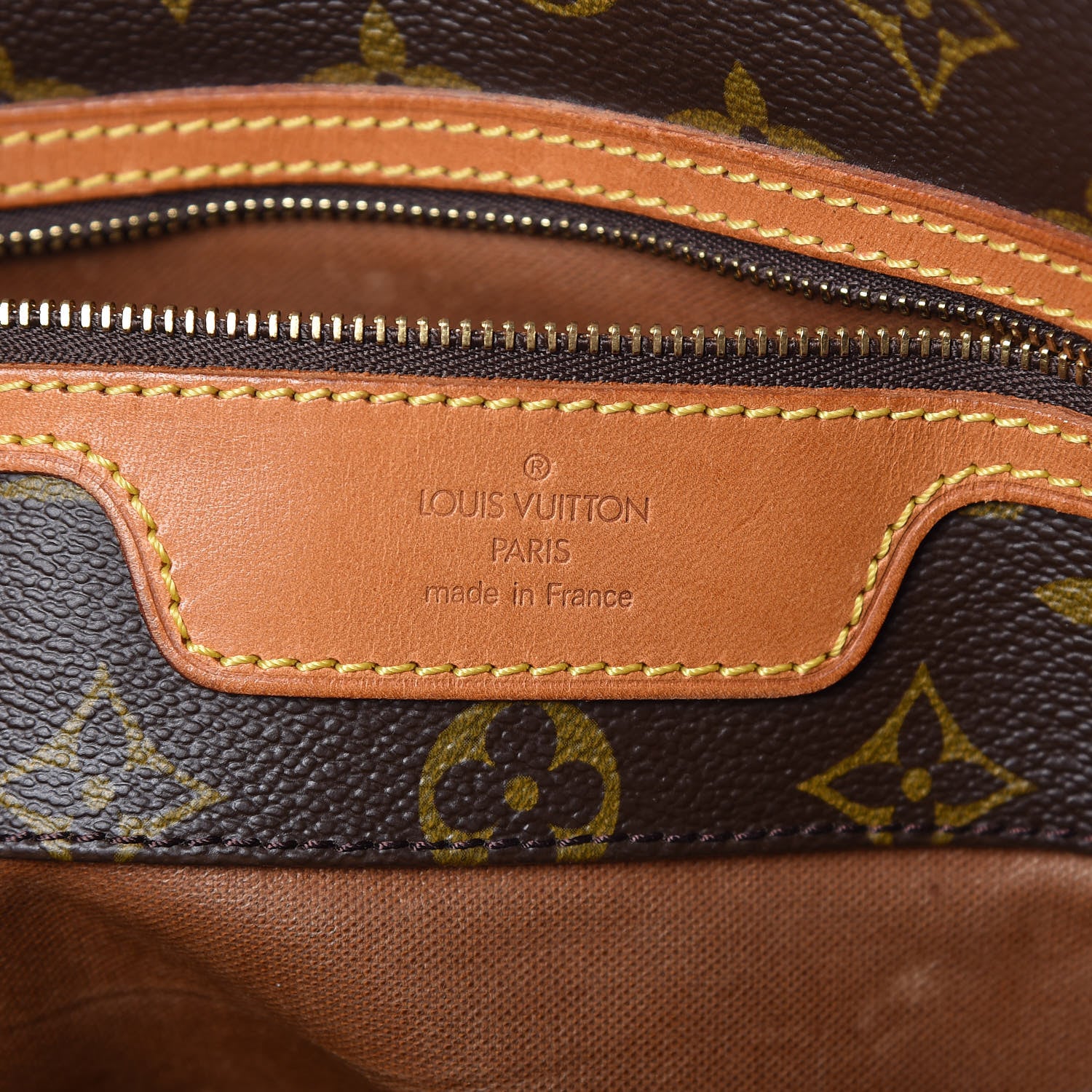 Louis Vuitton Monogram Sac Shopping Tote 6 of 12