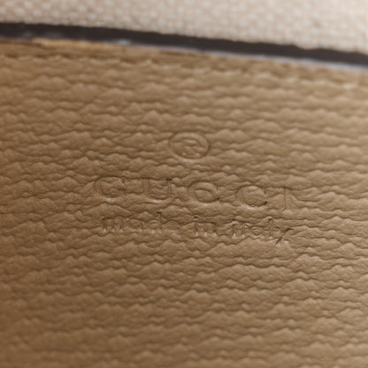 Gucci GG Supreme Monogram Textured Dollar Calfskin Mini Retro Interlocking G Tote Bag Beige Mystic White Oatmeal 6 of 11