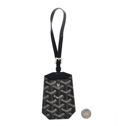 Goyard Goyardine Luggage Tag Black 2 of 5