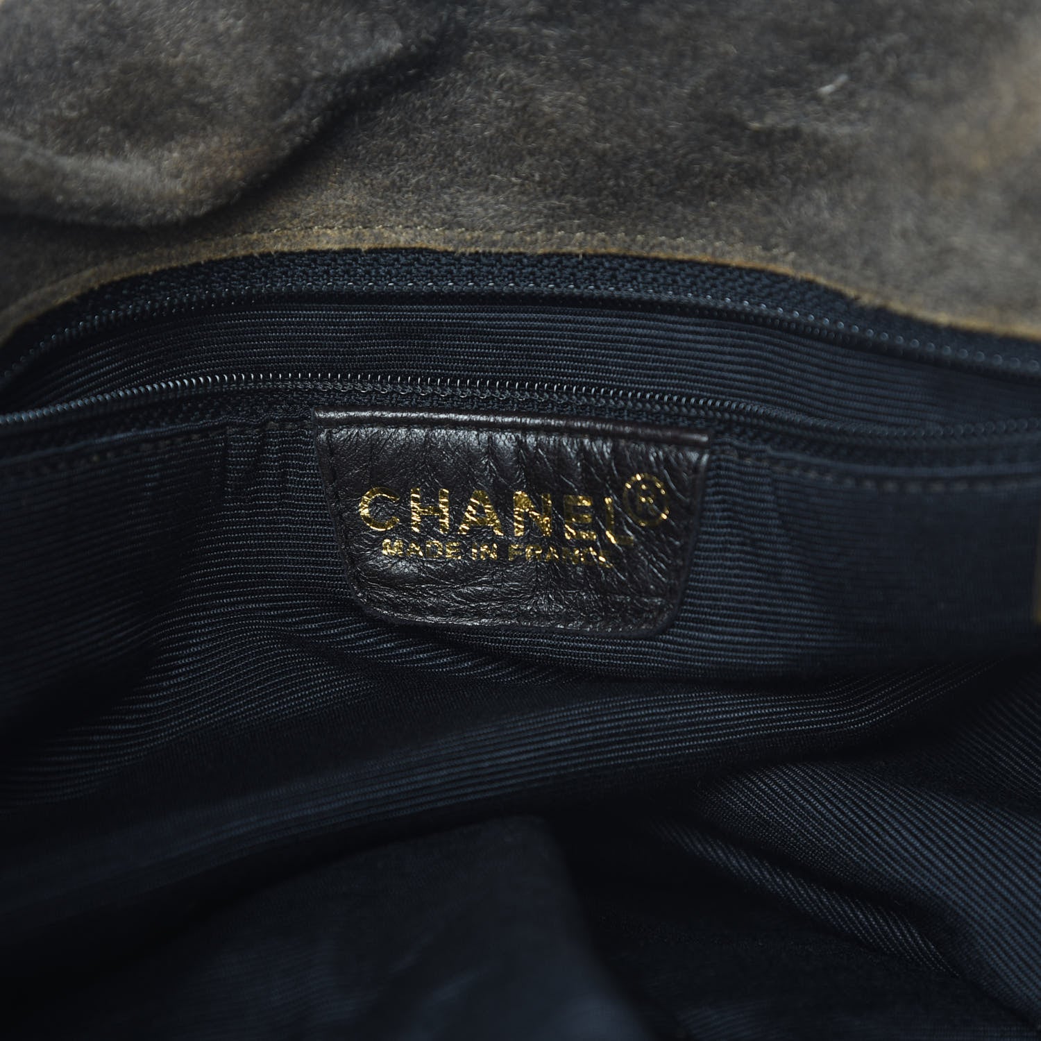 Chanel Suede Patchwork Shoulder Bag Brown 6 of 11