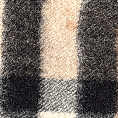 Burberry Cashmere Giant Heritage Check Fringe Scarf Camel 4 of 4