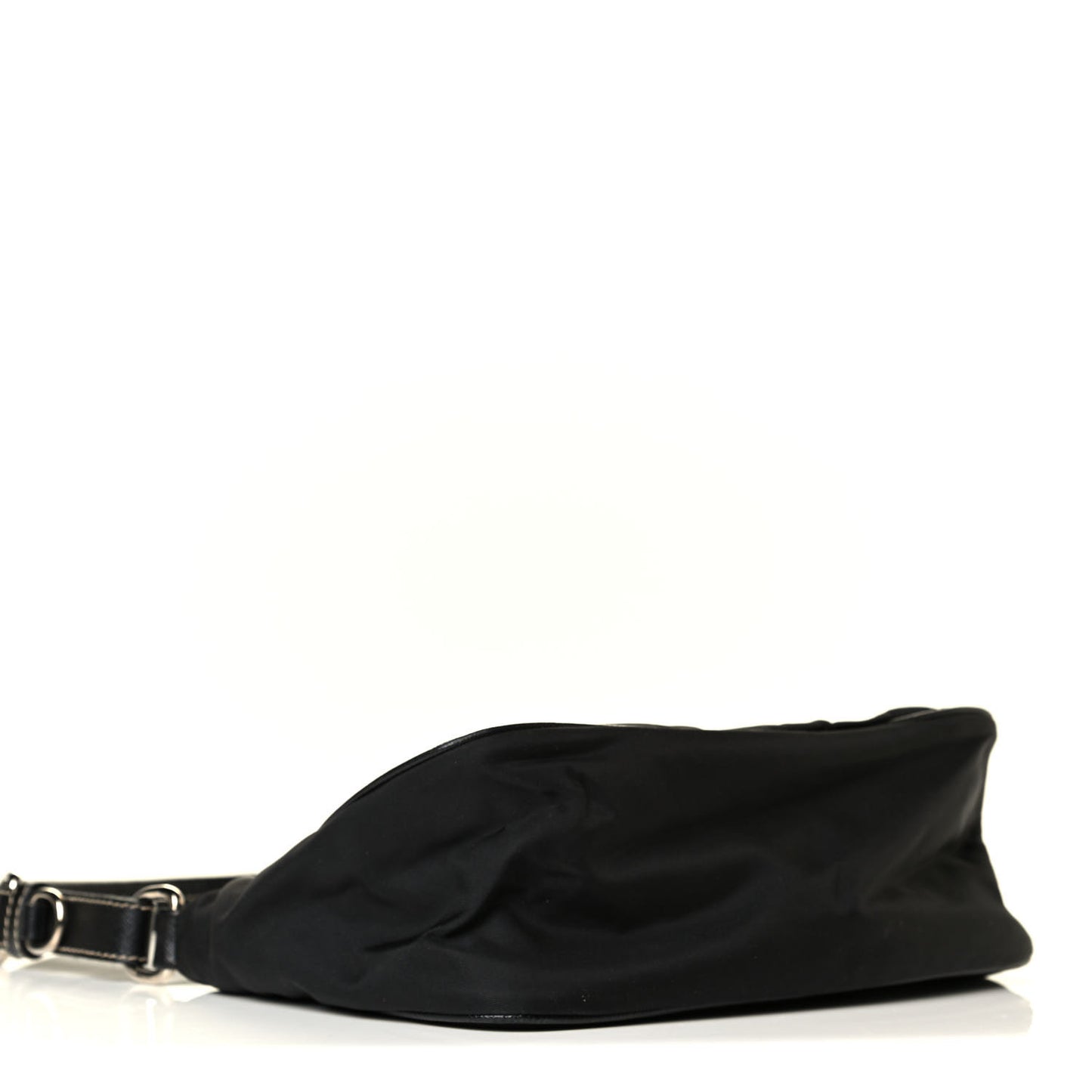 Tessuto Nylon Saffiano Pochette Black
