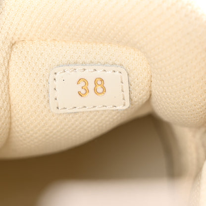 Christian Dior Cannage Quilted Womens Solar Slip On Sneakers 38 Off White 9 of 15