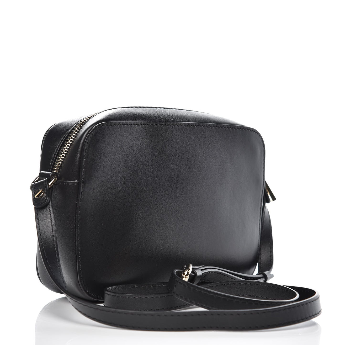 Calfskin Palazzo Camera Bag Black