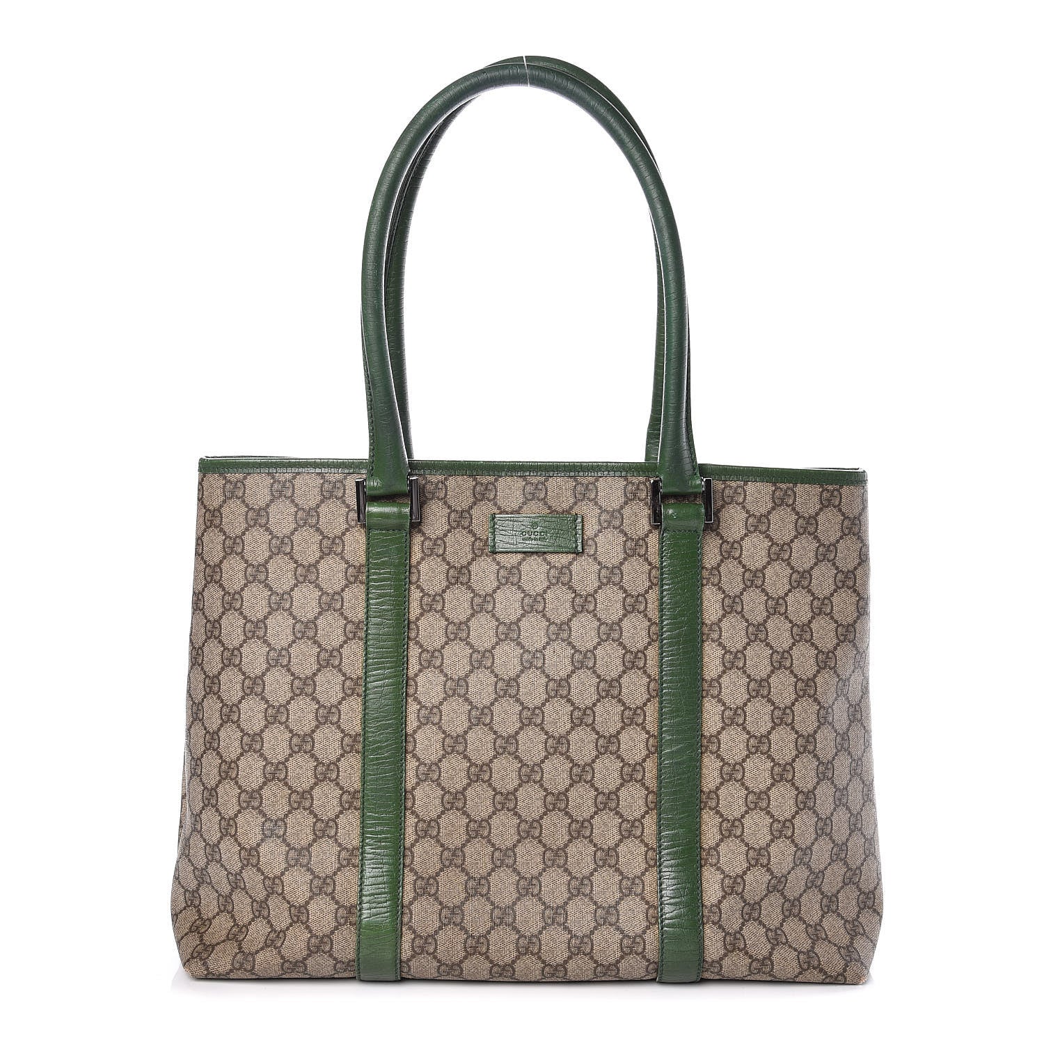 Gucci GG Plus Monogram Medium Joy Tote Green 1 of 15