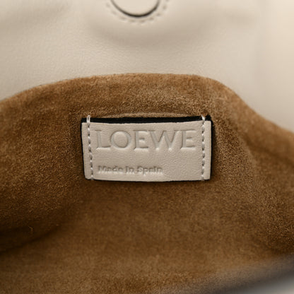 Loewe Calfskin Nano Flamenco Knot Clutch Soft White 6 of 10