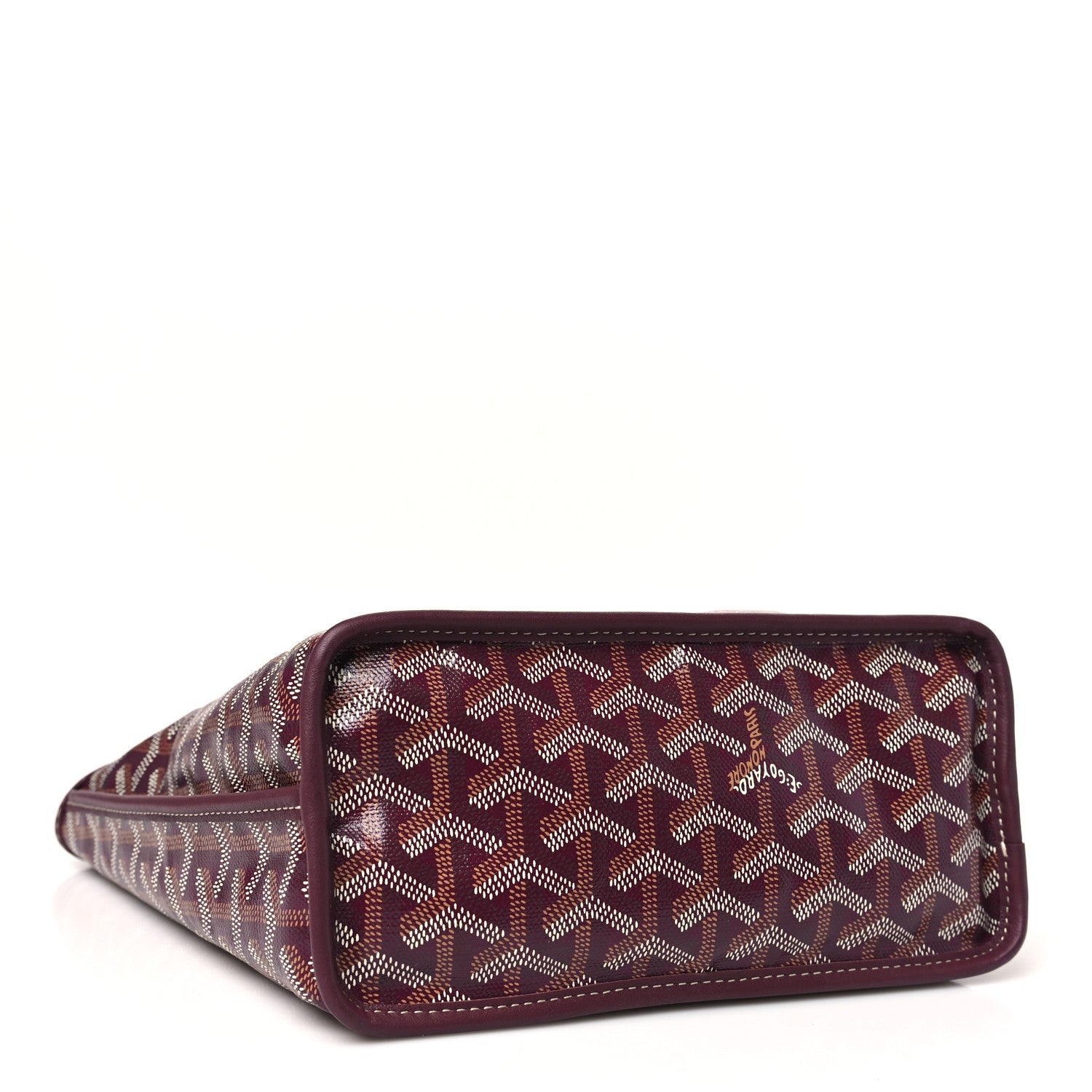 Goyard Goyardine Reversible Mini Anjou Burgundy 8 of 16