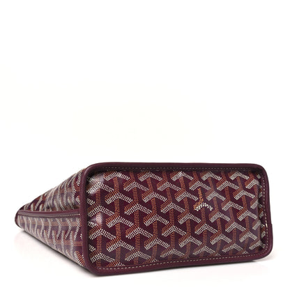 Goyard Goyardine Reversible Mini Anjou Burgundy 8 of 16