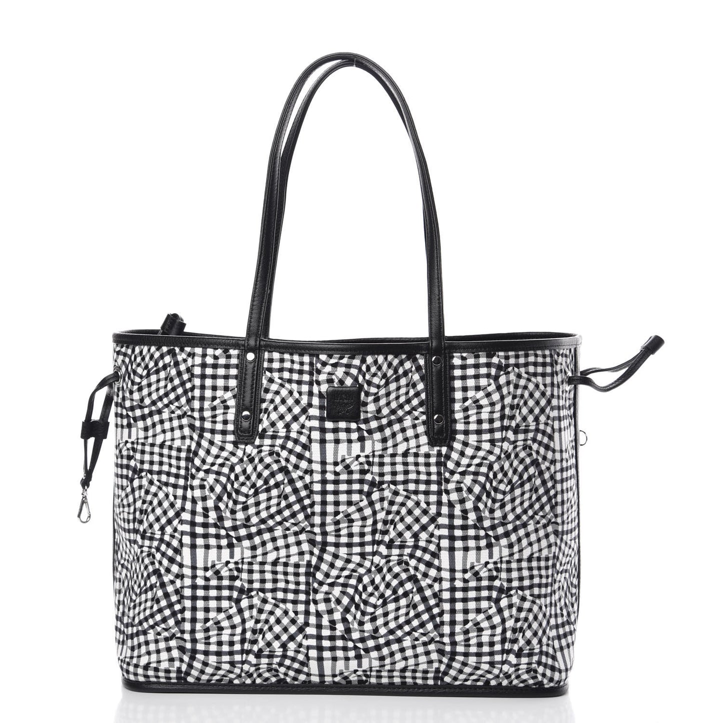 Visetos Medium Reversible Shopper Tote Black