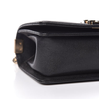 Chanel Caviar Quilted Small Boy Flap Black 8 of 10