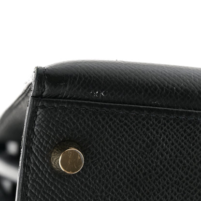 Hermes Epsom Kelly Sellier 32 Black 12 of 14
