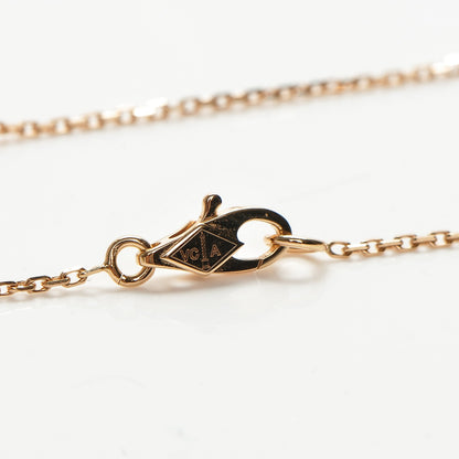Van Cleef & Arpels 18K Rose Gold Sweet Alhambra Pendant Necklace 5 of 5