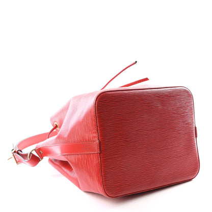 Louis Vuitton Epi Petit Noe Castillan Red 3 of 9