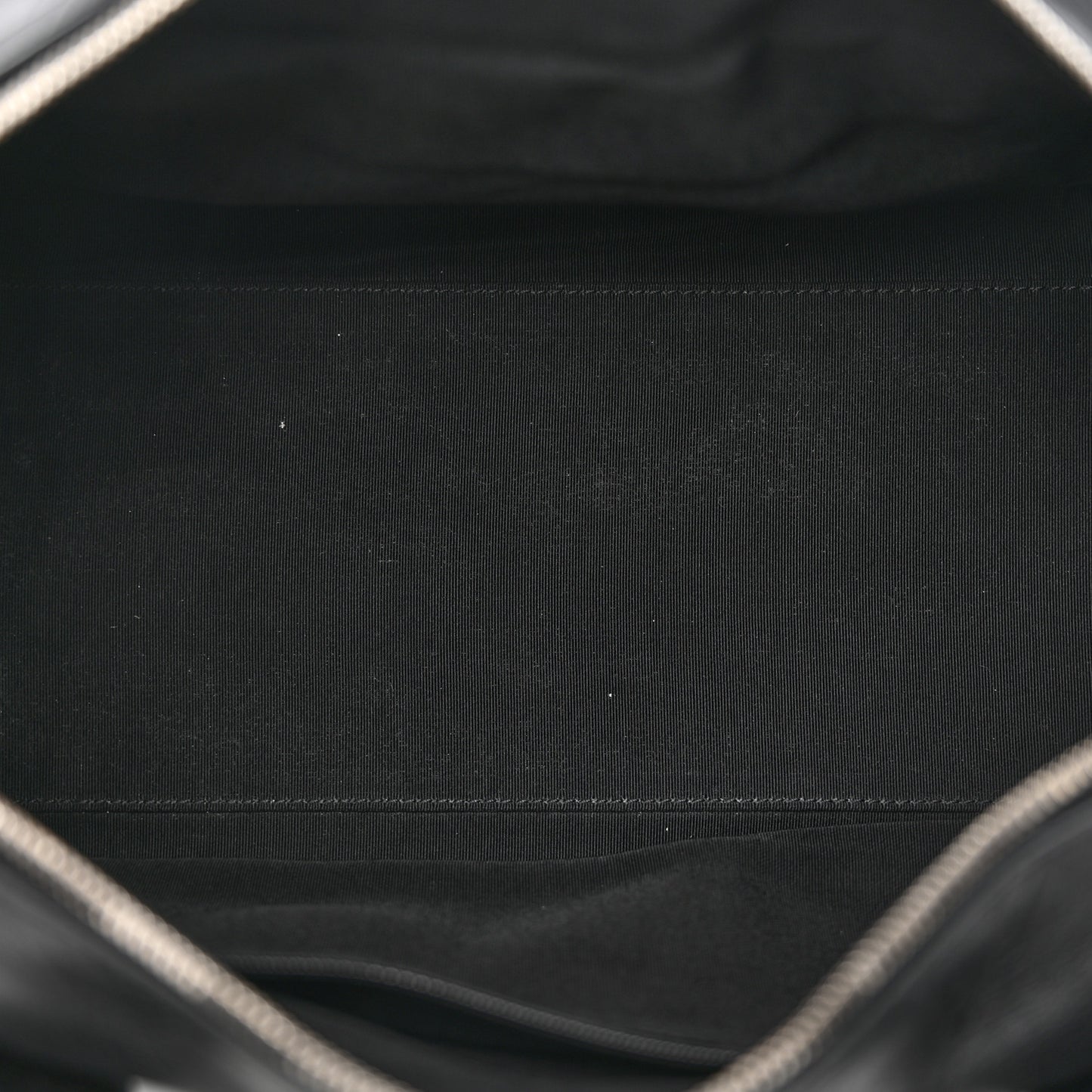 Calfskin Chevron CC All Day Long Boston Black