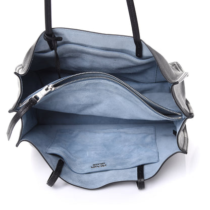 Prada Glace Calfskin Etiquette Tote Black Astrale 4 of 4