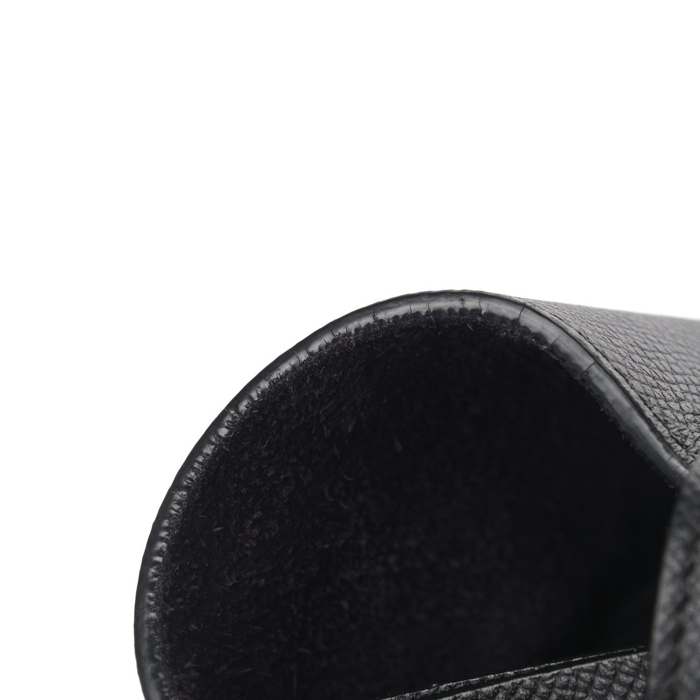 Grained Calfskin Mini Belt Bag Black