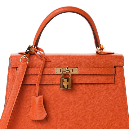 Hermes Epsom Kelly Sellier 25 Feu 38 of 39