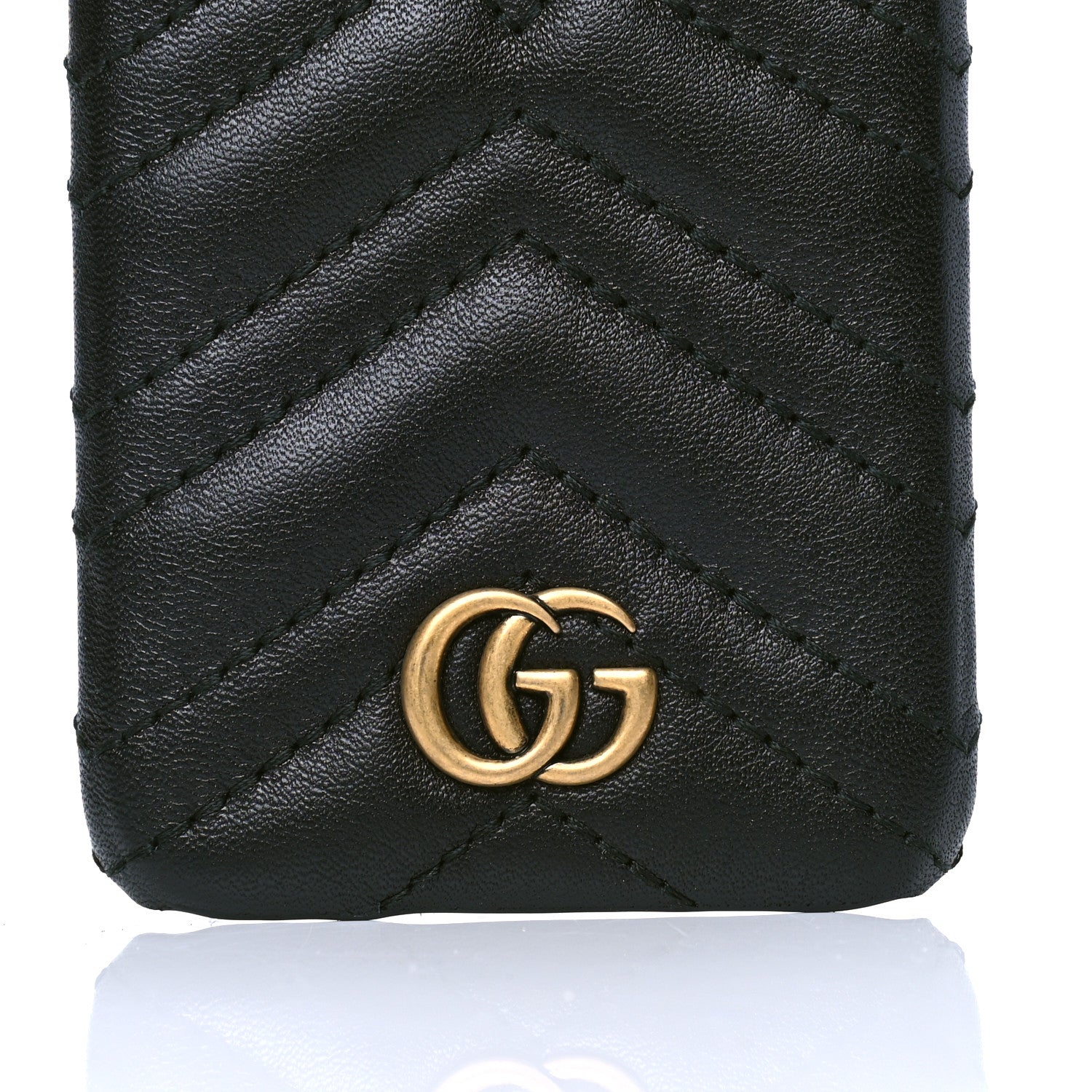 Gucci Calfskin Matelasse Marmont iPhone 7 Case Black 4 of 4